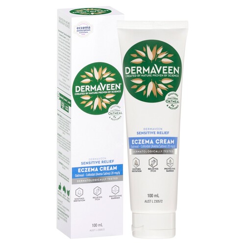 DermaVeen Sensitive Relief Eczema Cream 100 mL 