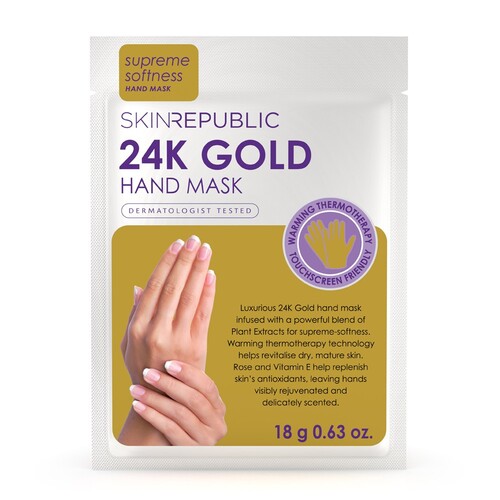 24K Gold Hand Mask