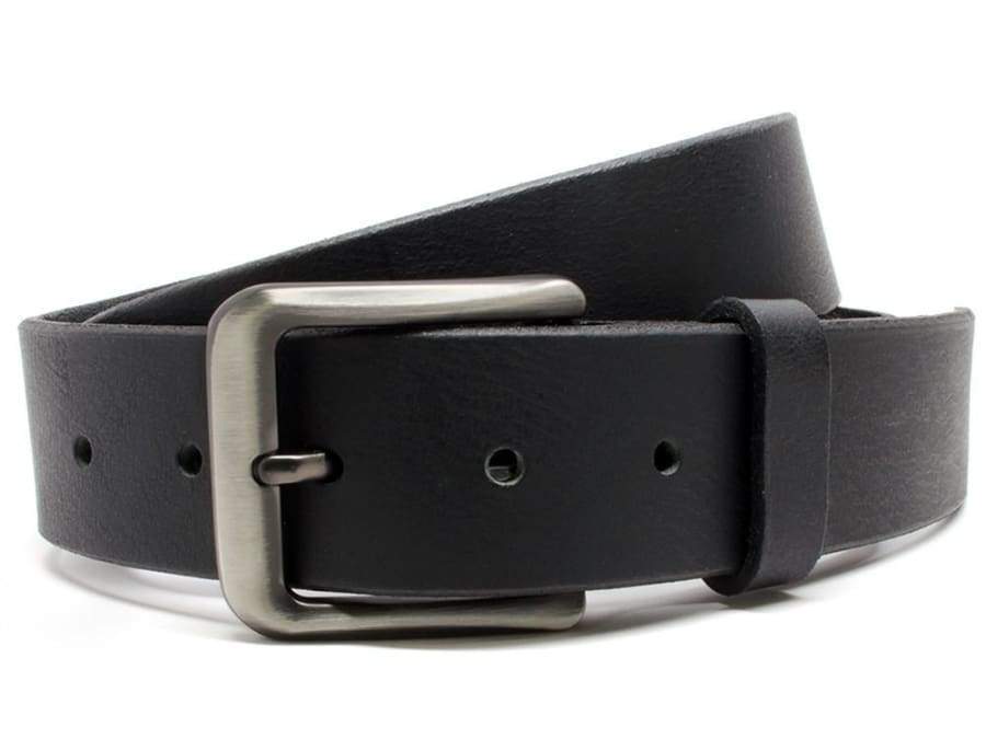 Nickel Smart Roan Mountain Leather Belt