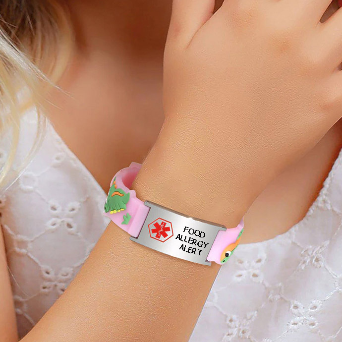 Silicone Blue Medical Bracelet - Penicillin Allergy | Cape