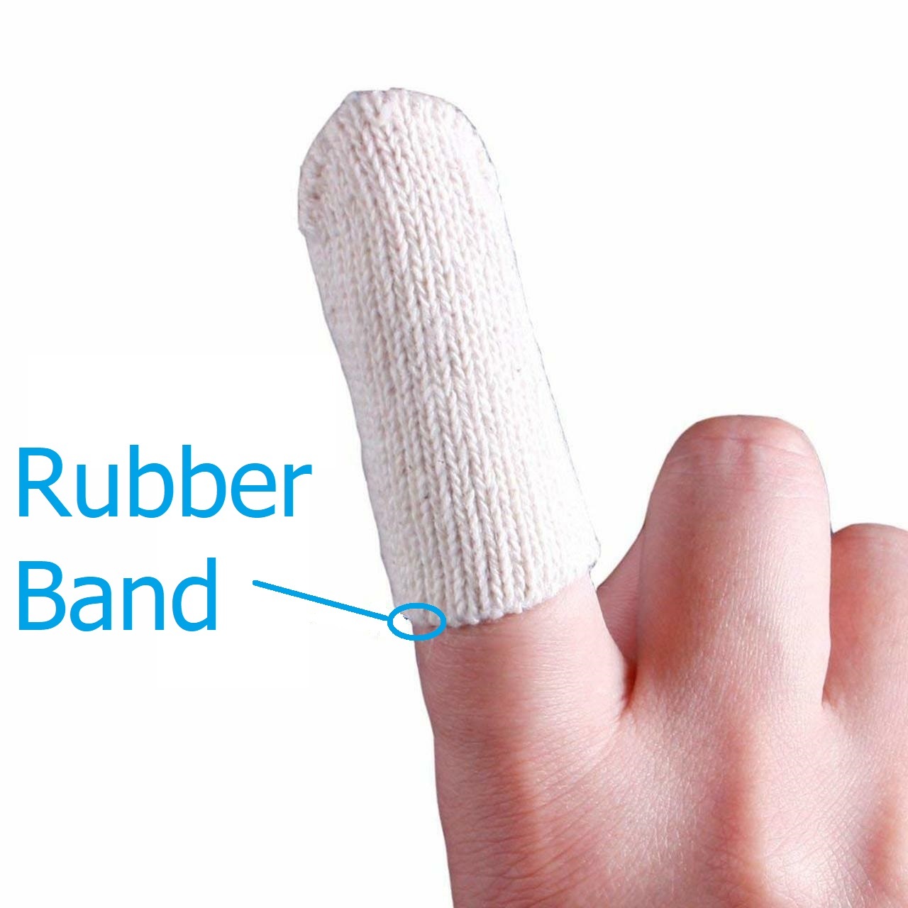 Finger Cot 100-Pack Cotton S Breathable Finger Protectors