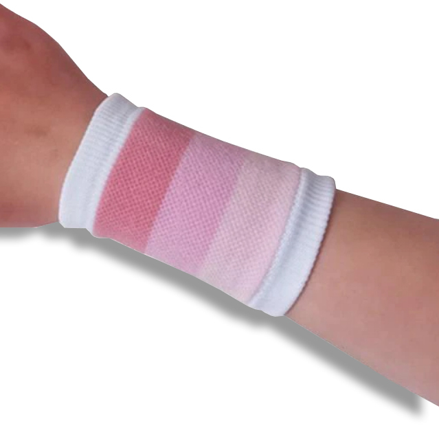 Cotton Wrist Band - Pink