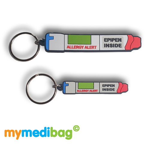 Epipen Shape - 3D Keyring Tag