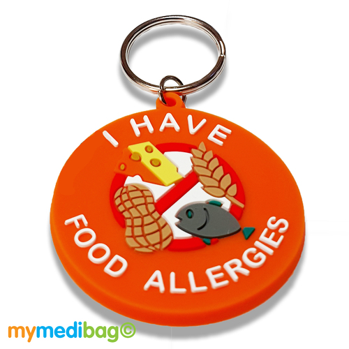 Food Allergies - 3D Keyring Tag