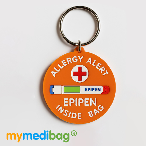 Epipen Red Cross - 3D Keyring Tag