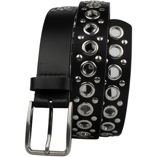 Nickel Smart® Black Studded Belt