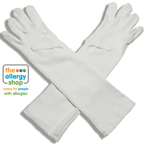 Cotton Gloves Kids - Extra Long Cuffs