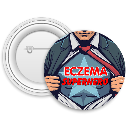 Superman Eczema Badge