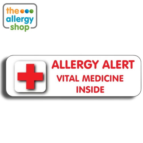 Allergy Alert Vital Medicine Inside - Stickers