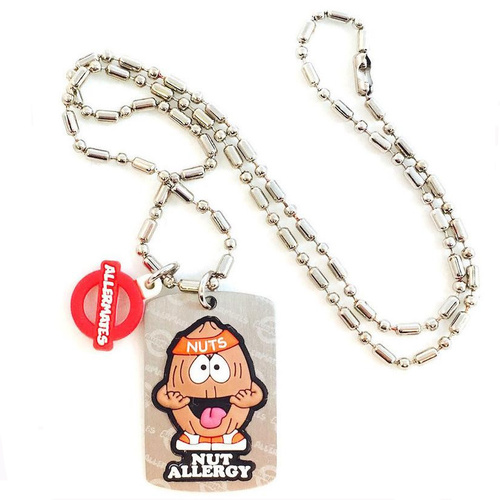 Allergy Alert Chain Necklace for Kids