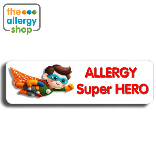 Allergy Hero Boy - stickers