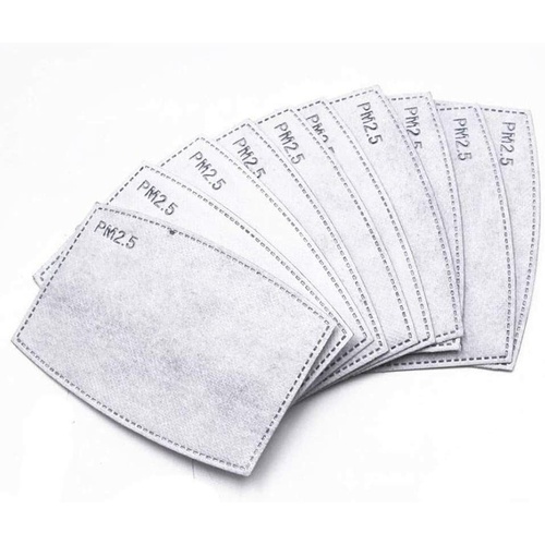 Hypoallergenic Organic Face Mask Filters x10