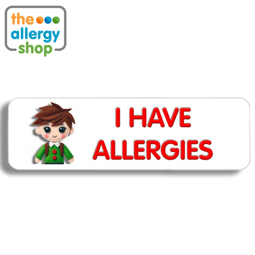 I Have Allergies Boy - Stickers