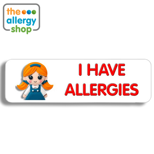 I Have Allergies Girl - Stickers