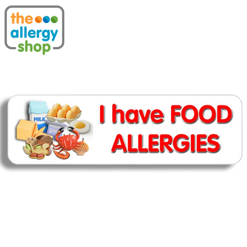 I Have Food Allergies - Stickers