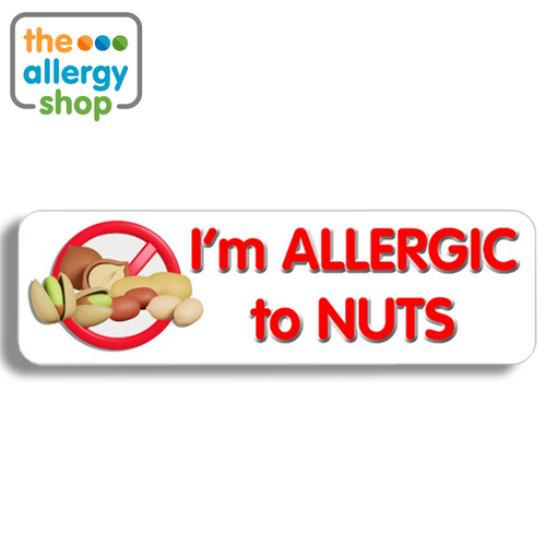 I'm Allergic to Nuts - stickers