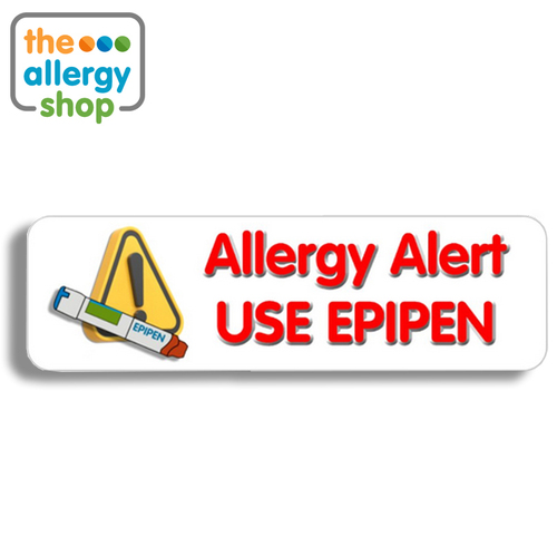 Allergy Alert Use Epipen - Stickers
