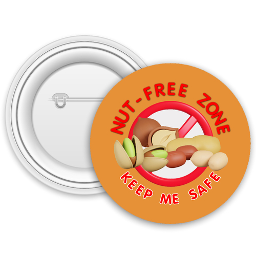 Nut Free Zone Badge