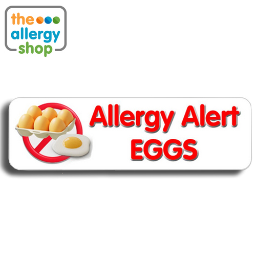 Severe Allergy Eggs -  stickers