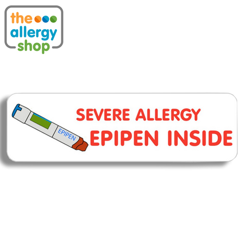 Severe Allergy Epipen Inside- stickers