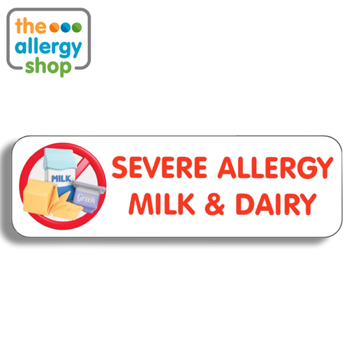 Severe Allergy Milk & Dairy -  stickers